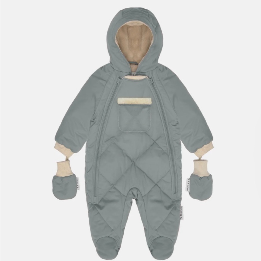 7AM Enfant Benji Plush Jumpsuit / Bunting 6-12mo